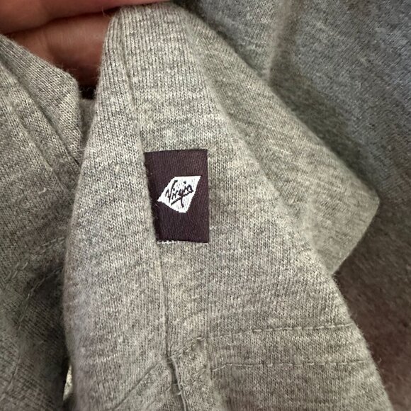 Grey L/XL Virgin Atlantic Long Sleeve Tee Shirt / Loungewear - Picture 5 of 10